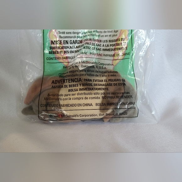 Claude the Crab - TY  Teenie Beanie Baby - Picture 7 of 9